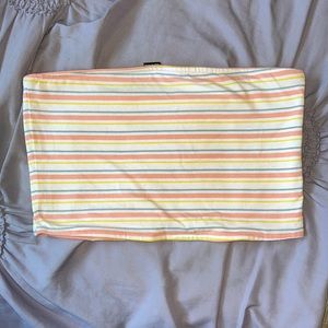 Forever 21 stripped tube top